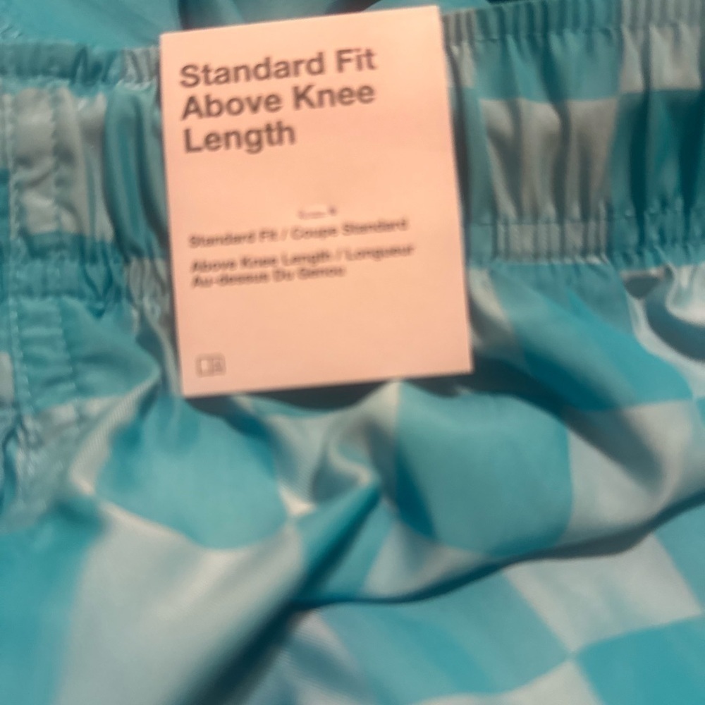 Nike Men's Checkers Club Flow Short, Woven Bright Blue, Size , New - Picture 5 of 7